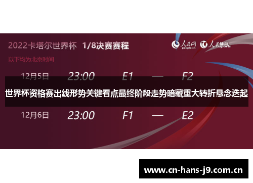 世界杯资格赛出线形势关键看点最终阶段走势暗藏重大转折悬念迭起